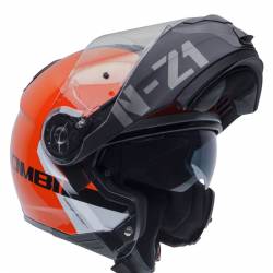 Casco NZI Modular Combi 2 Duo Flydeck Naranja