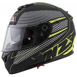 Casco NZI Symbio2 Duo Graphics Fiber Volt Black Yellow