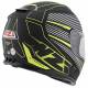 Casco NZI Symbio2 Duo Graphics Fiber Volt Black Yellow