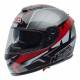 Casco NZI Symbio 2 Duo Mega Negro Rojo