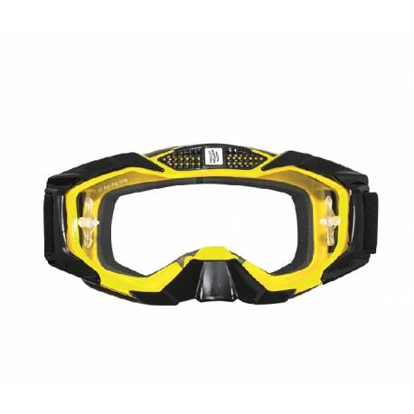 Gafas de cross Shiro ANTIVAHO Amarillas