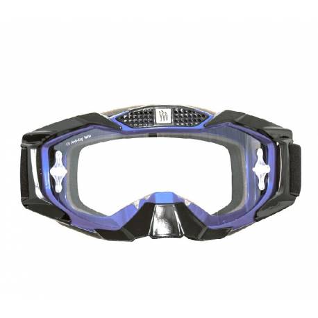 Gafas de cross Shiro ANTIVAHO azules