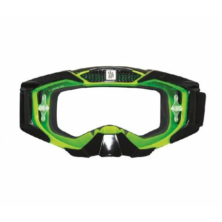 Gafas de cross Shiro ANTIVAHO Verdes