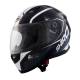 Casco Integral Shiro SH-881 Motegi Negro Blanco