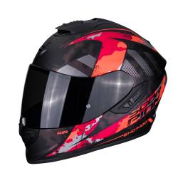 Scorpion Exo 1400 Air Sylex Negro Mate Rojo