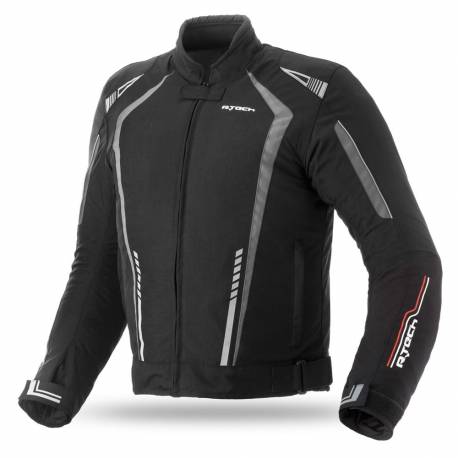 Cazadora R-Tech Marshal Textil Negra Gris