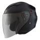 Casco Jet Shiro SH-450 Tour Negro Mate