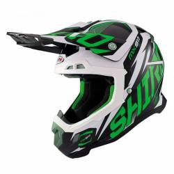 Casco Cross Shiro SH-915 Thunder Green
