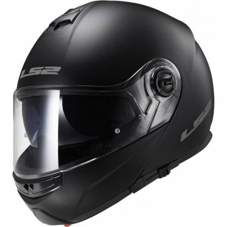 Casco Modular LS2 Strobe Solid Negro Mate