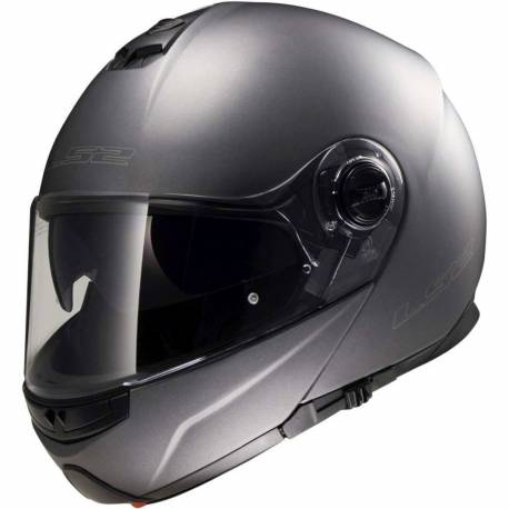 Casco Modular LS2 Strobe Solid Titanio Mate