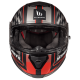 Casco Mt Thunder 3 Sv Isle of Man Black Red
