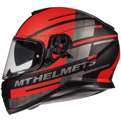 Casco Mt Thunder 3 Sv Pitlane Rojo Mate