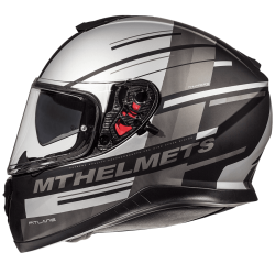 Casco Mt Thunder 3 Sv Pitlane Gris Mate