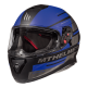 Casco Mt Thunder 3 Sv Pitlane Azul Mate