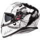 Casco Mt Thunder 3 Sv Vlinder Perla Negro