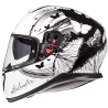 Casco Mt Thunder 3 Sv Vlinder Perla Negro