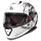 Casco Mt Thunder 3 Sv Vlinder Perla Negro