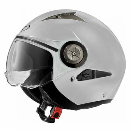 Casco Jet Axo Lord Grey Gafas Dvs